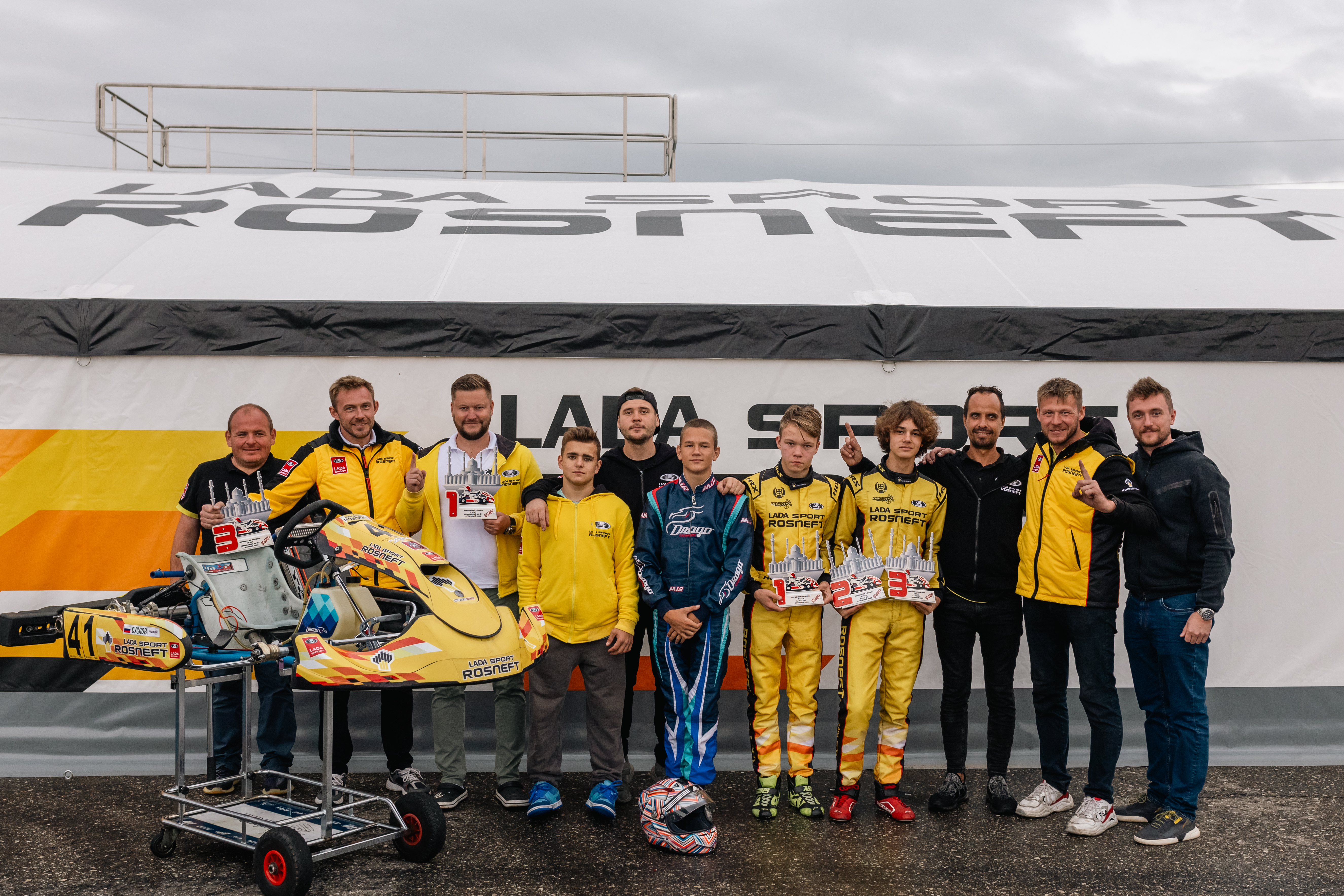 Команда LADA Sport ROSNEFT Junior покорила "Крепость Грозную".