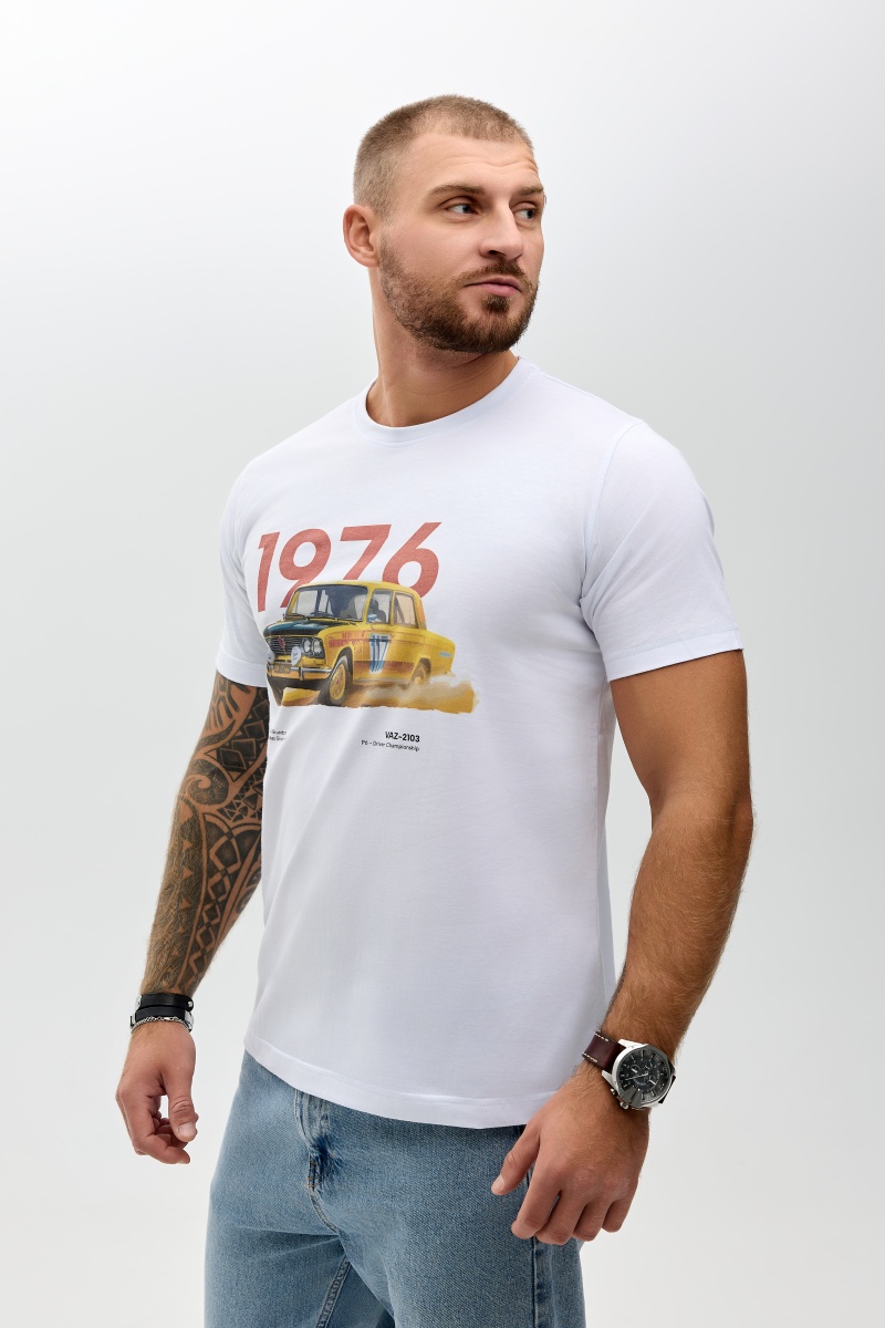 Футболка историческая ВАЗ 2103, 1976