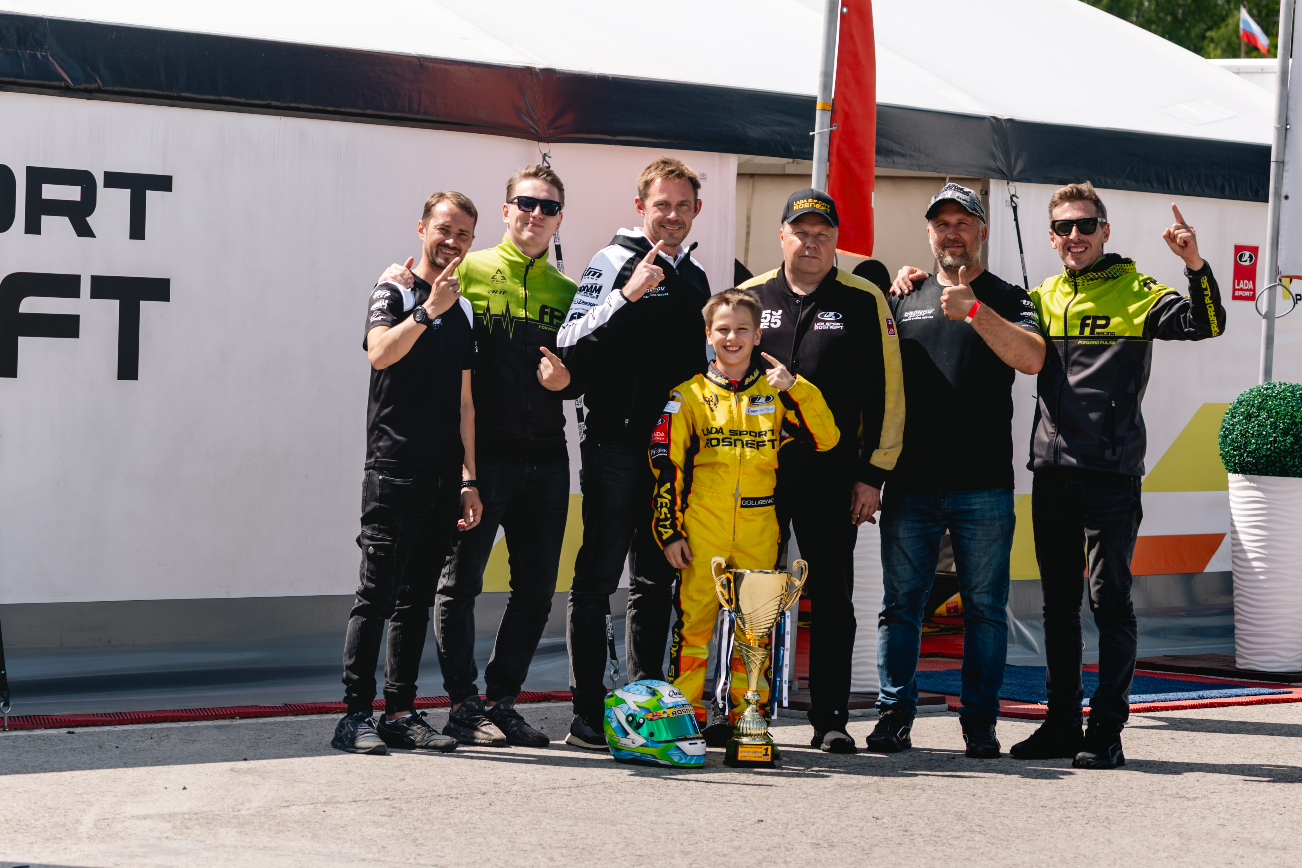 Двойная победа LADA Sport ROSNEFT Junior