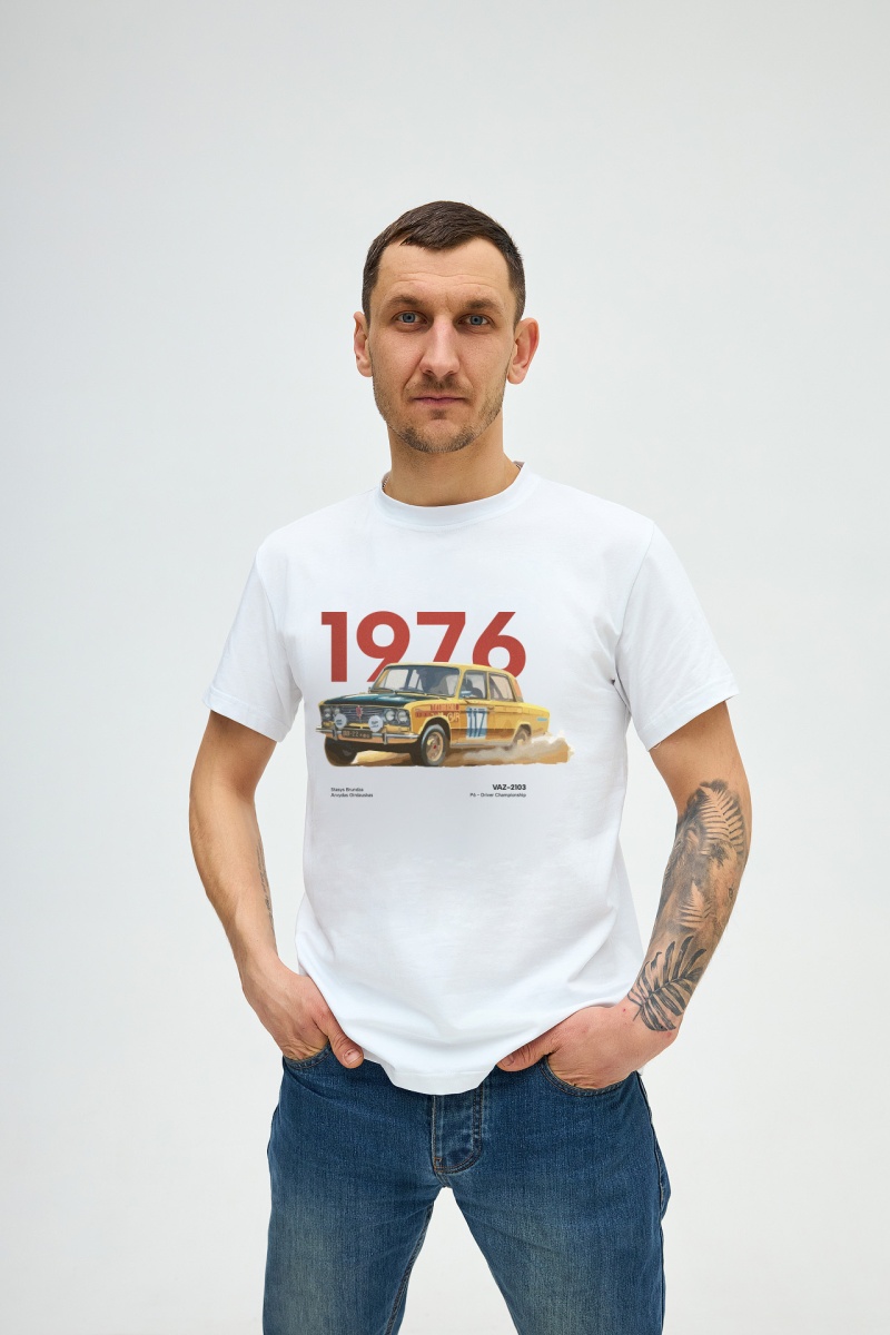 Футболка историческая ВАЗ 2103, 1976