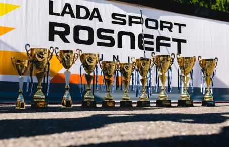 Подиумы команды LADA Sport ROSNEFT Junior в Подмосковье
