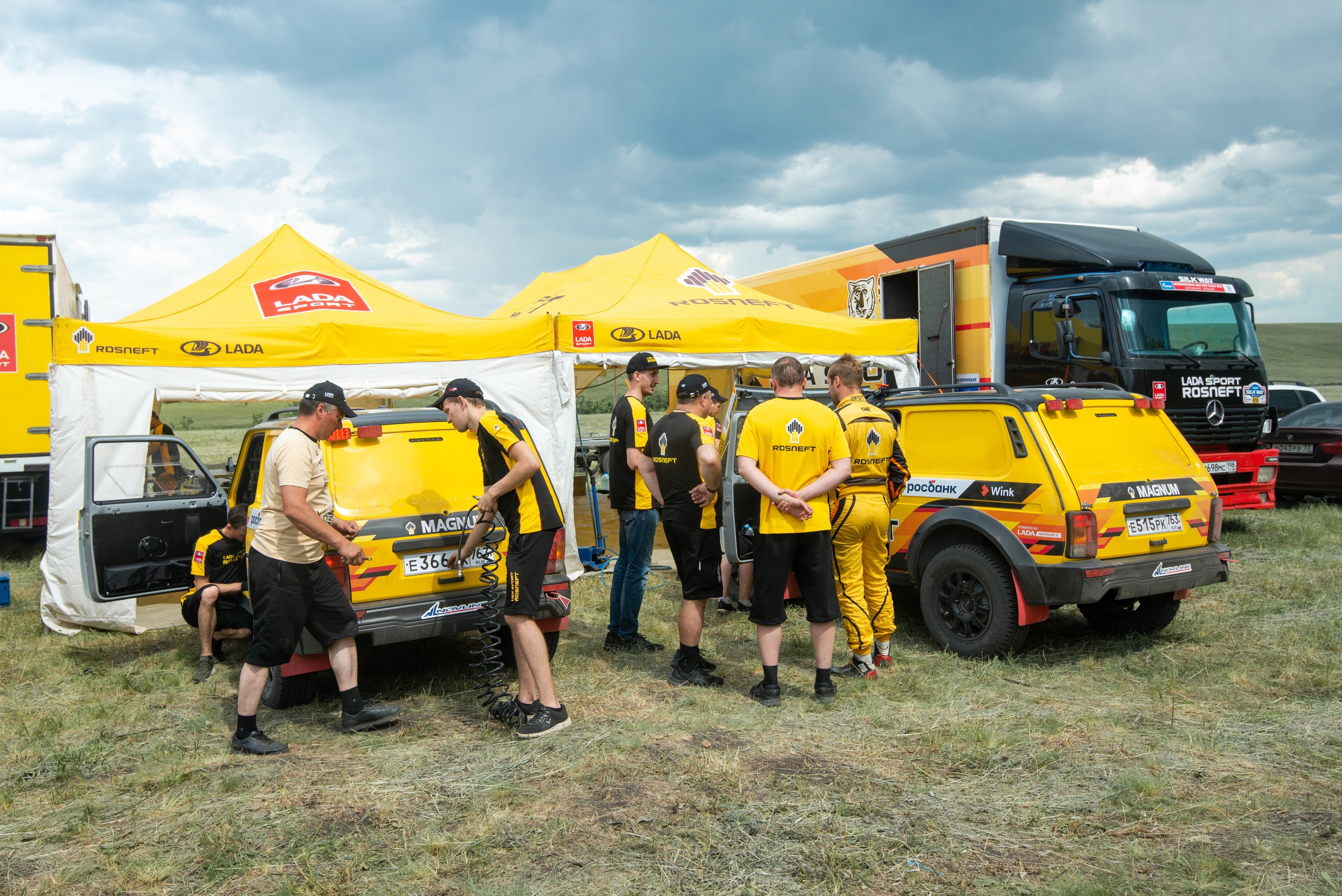 Первый старт сезона для раллийной команды LADA Sport ROSNEFT.